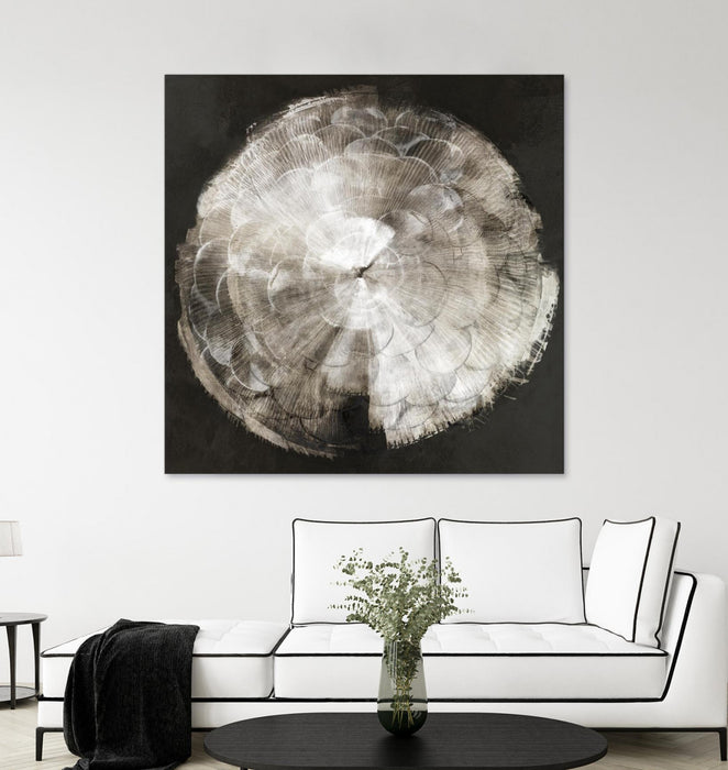 \"Touch Of Darkened Silver\" Giant Art 54x54 Wall Art