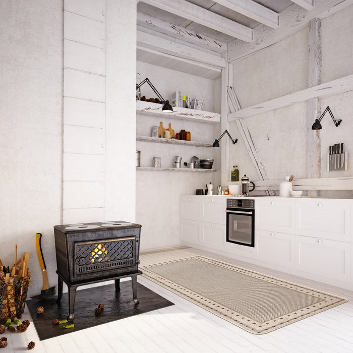 Clementine Cream Area Rug - 2'2\" X 6'7\" 