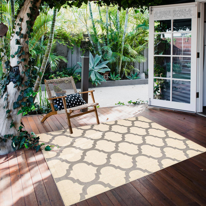 Sophie Light Grey Area Rug - 5'3\" x 7'7\"