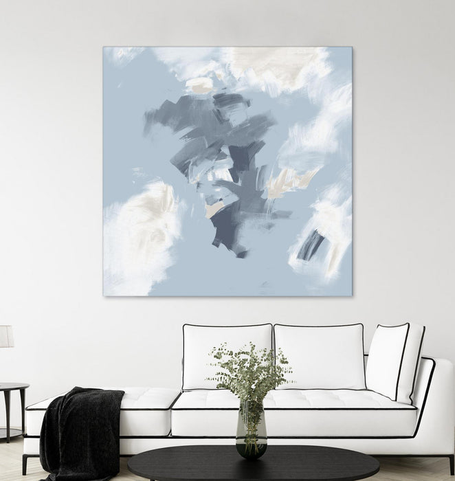 \"Peaches And Cream Ii\" Giant Art 72x72 Wall Art