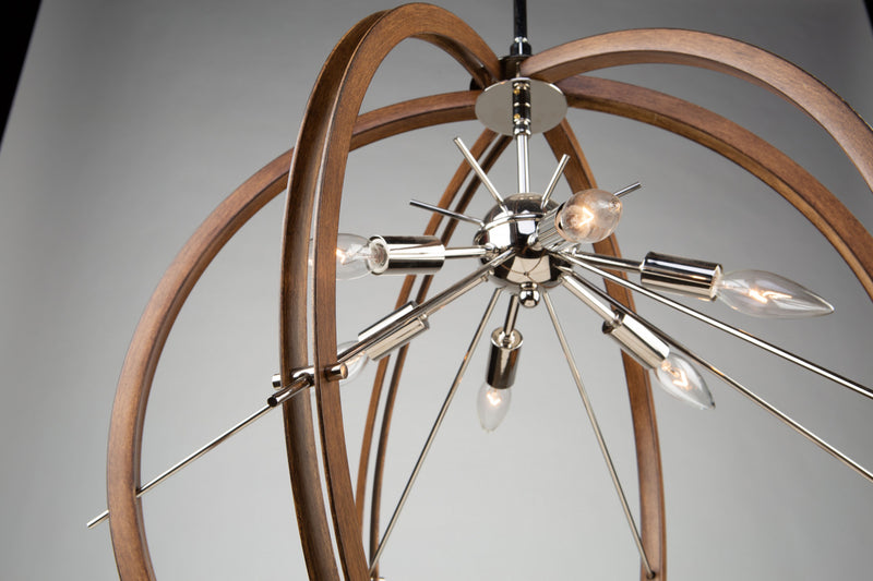 Abbey 6-Light Sphere Pendant