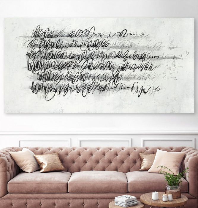 \"Artist Decleration\" Giant Art 72x36 Wall Art