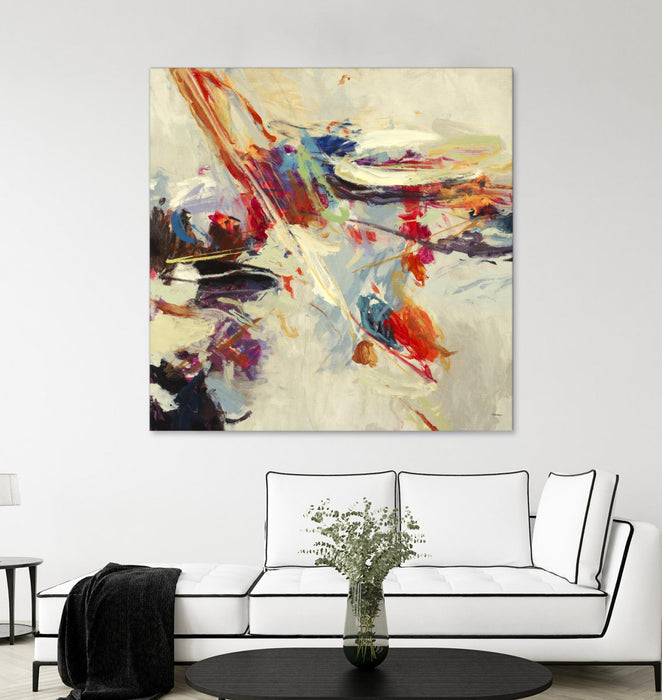 \"Positive Energy I\" Giant Art 72x72 Wall Art