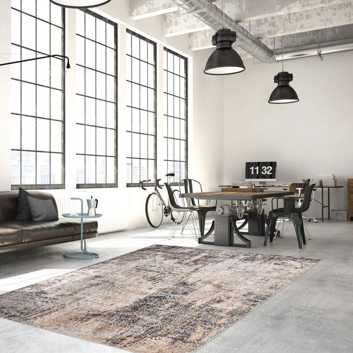 Talitha Grey Rug 8'0\" X 10'0\" Area Rug