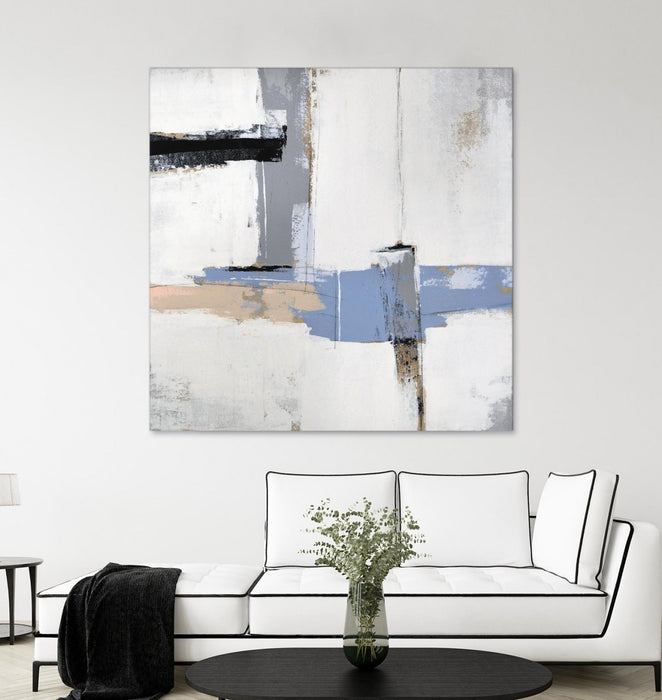 \"Broken Edges I\" Giant Art 72x72 Wall Art