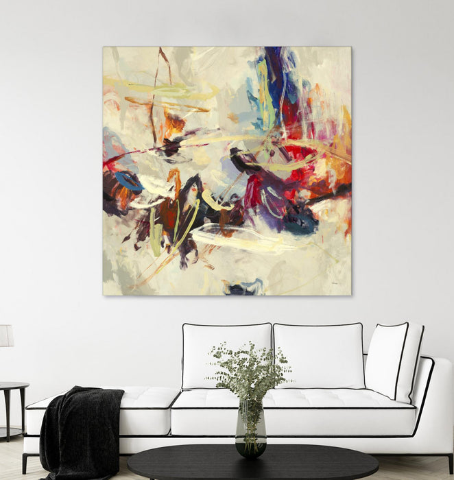 \"Positive Energy Iii\" Giant Art 54x54 Wall Art