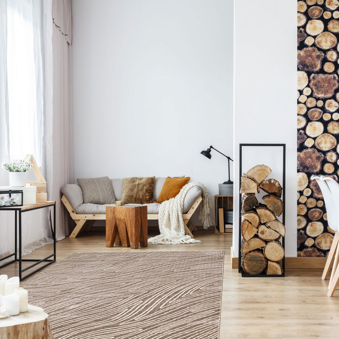 Lane Taupe 4'7\" x 6'7\" Area Rug