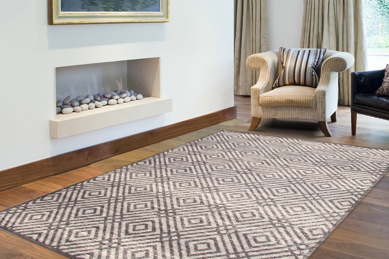 Electra Anthracite Area Rug - 7'10\" x 10'2\"