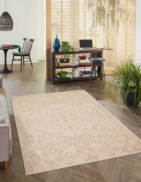 Halfrida Taupe Area Rug - 6'3\" x 9'3\"