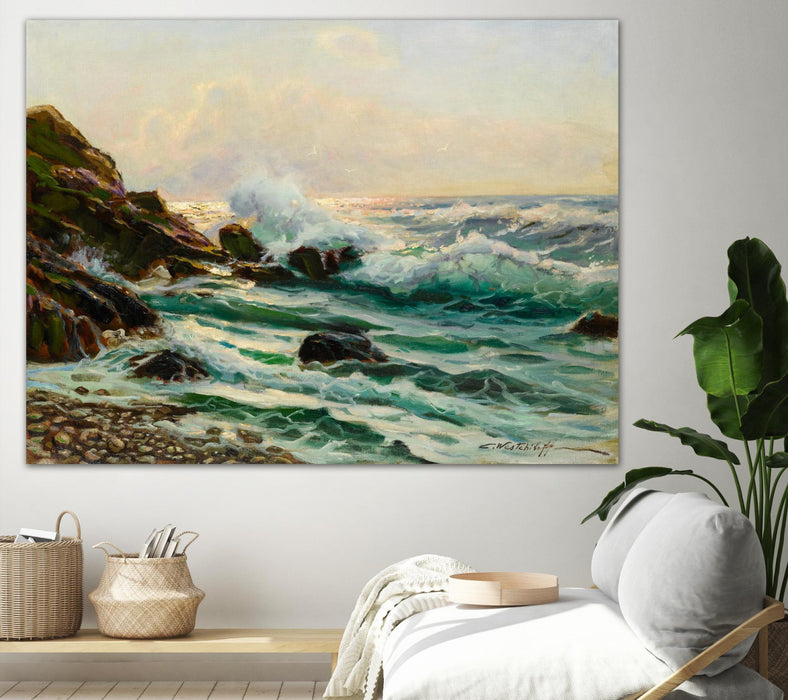 \"Main Seascape I\" Giant Art 72x54 Wall Art