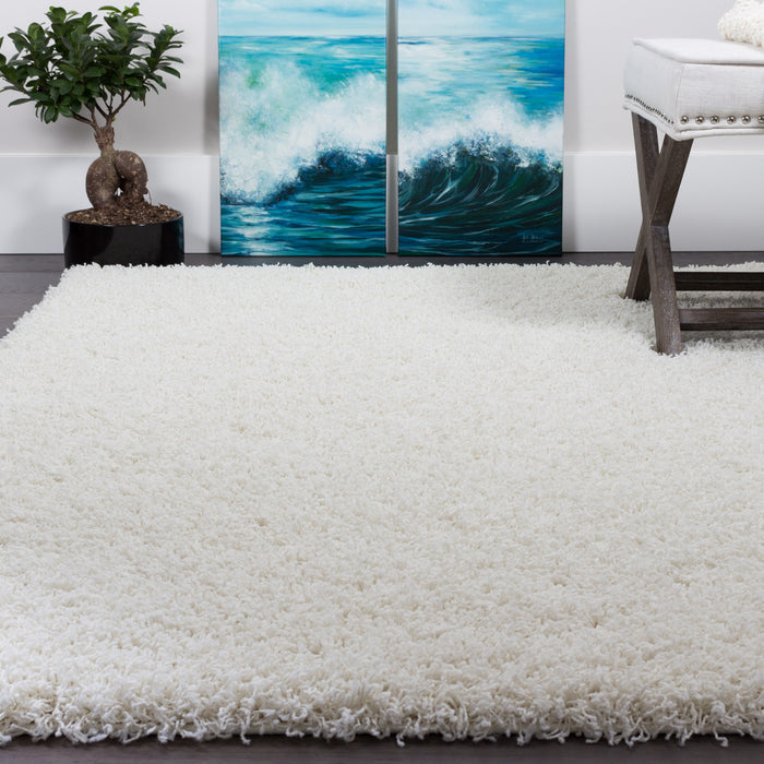 Victoria Cream Shag 3 x 5 Area Rug