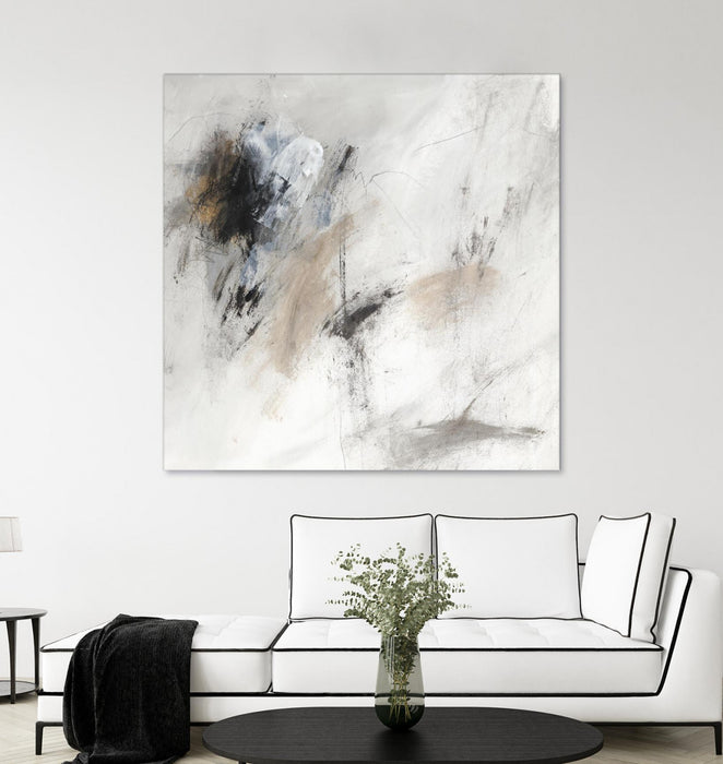 \"Sketch Lines I\" Giant Art 72x72 Wall Art