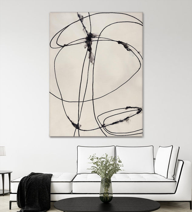 \"Tangled Ties\" Giant Art 72x54 Wall Art