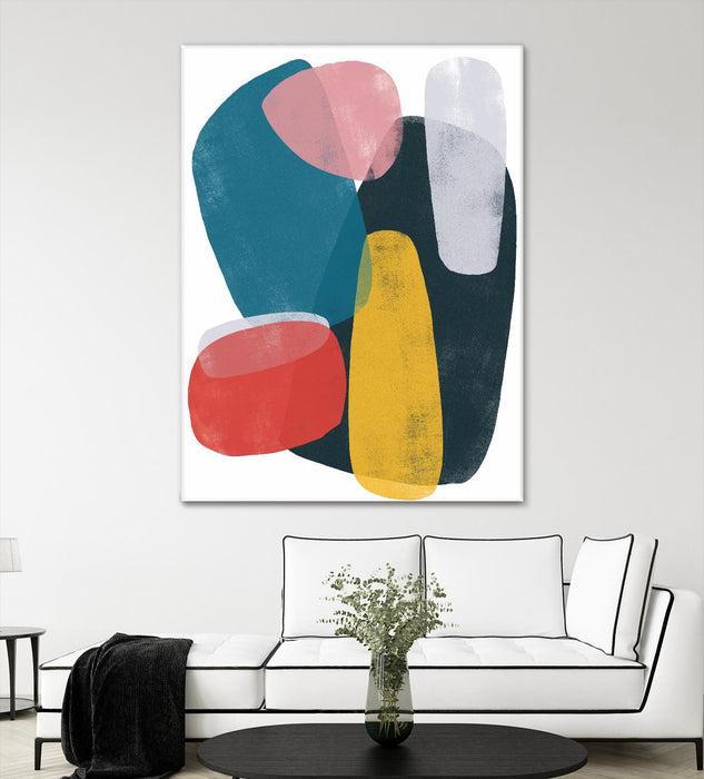 \"Orbital Fixture Ii\" Giant Art 72x54 Wall Art