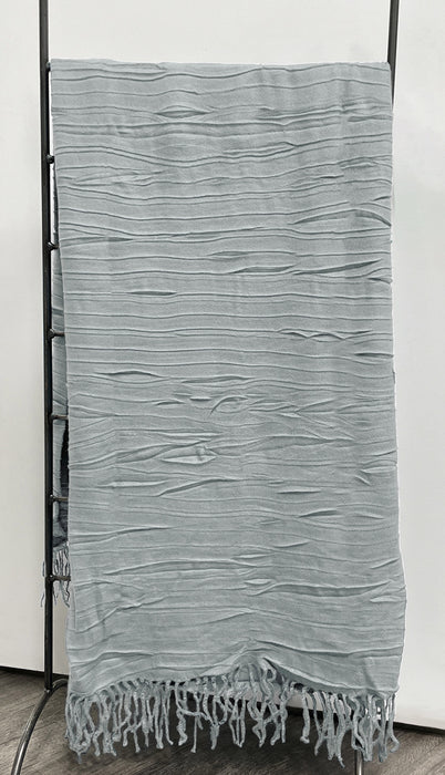 Sion Silver Throw Blanket - 50x60