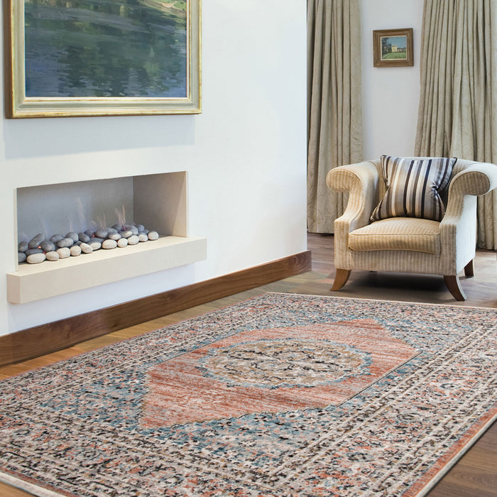 Zarita Copper Rug 6'7\" X 9'6\" Area Rug