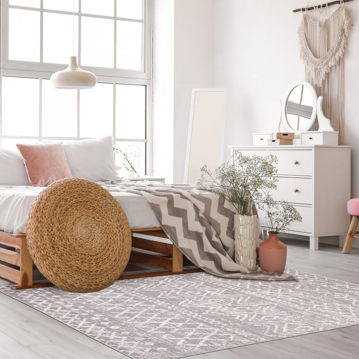 Dita Grey Area Rug - 3'11\" X 5'7\" 