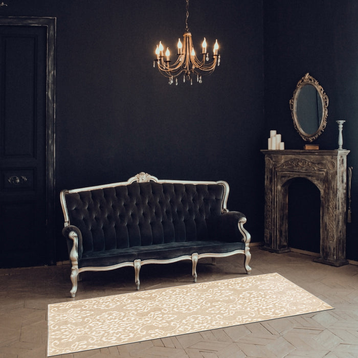 Caledonia Ivory 2'8\" x 4'11\" Area Rug