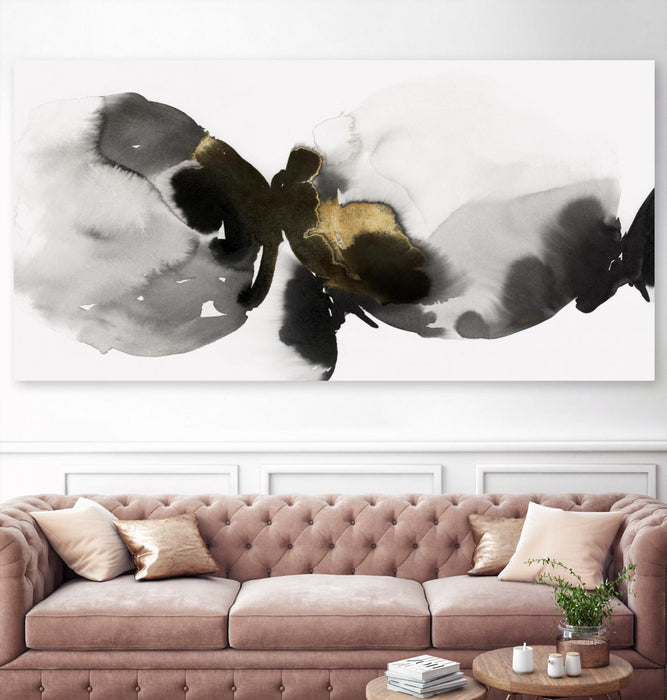 \"Flowing Rythm Ii\" Giant Art 72x36 Wall Art