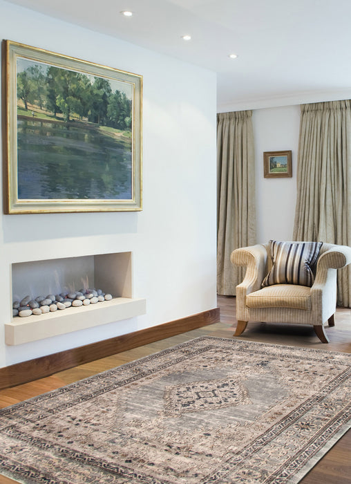 Octavian Bijar Blue Area Rug - 6'7\" x 9'6\"