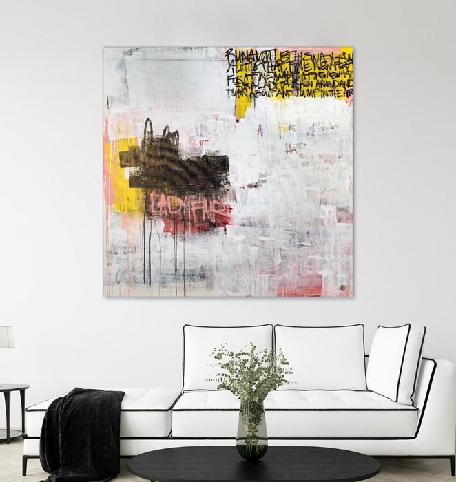 \"Jump In The Air\" Giant Art 54x54 Wall Art