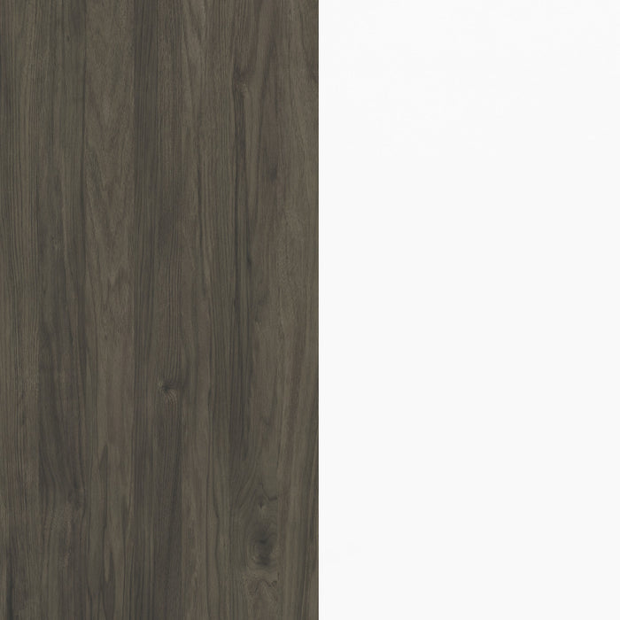 Nordika Nightstand - White and Grey