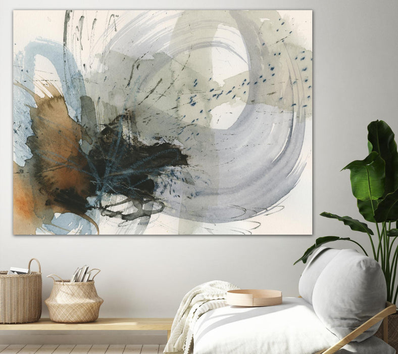\"Orbital Burst Ii\" Giant Art 72x54 Wall Art
