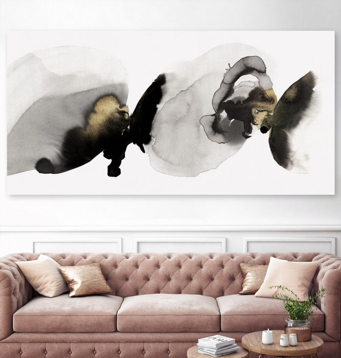 \"Flowing Rythm I\" Giant Art 72x36 Wall Art