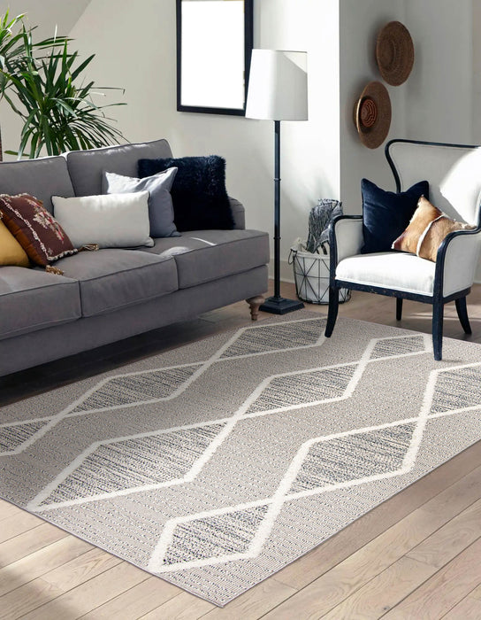 Ebba Grey Area Rug - 8'0\" x 10'0\"