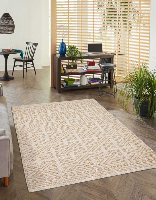 Penney Taupe Area Rug - 5'0\" x 7'0\"