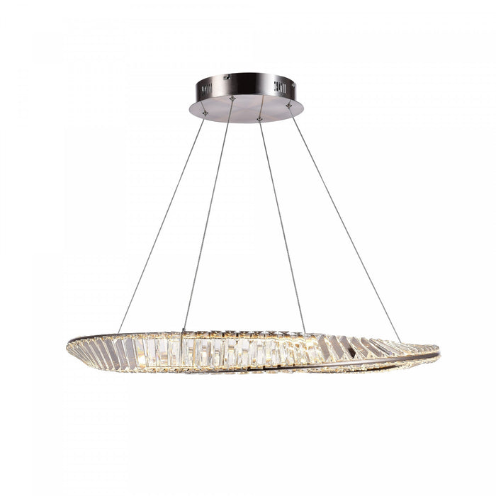 Stella 50 W LED Satin Nickel Pendant