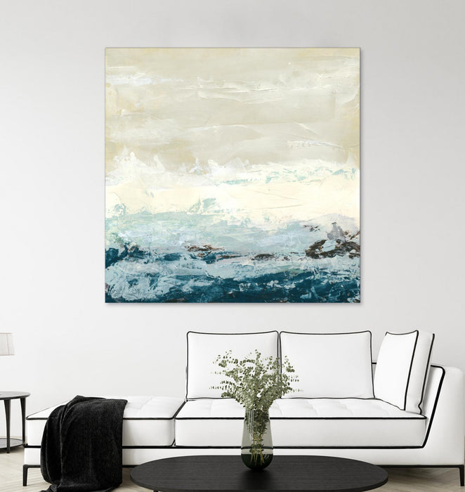 \"Coastal Currents I\" Giant Art 72x72 Wall Art