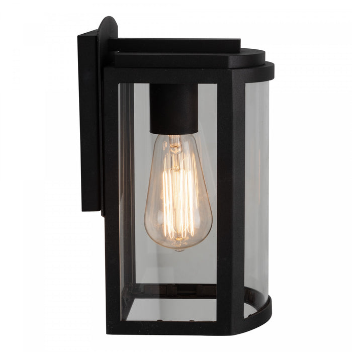 Lakewood Matte Black 1-Light Outdoor Wall Sconce II