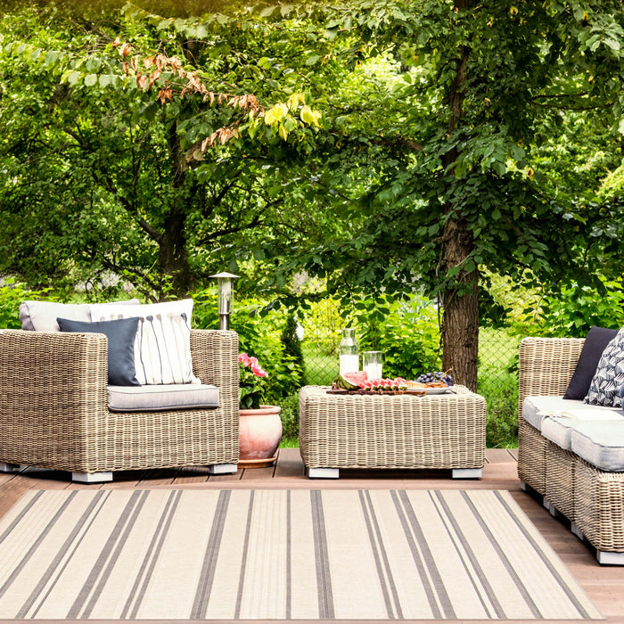 Talya Ivory 6'7\" x 9'6\" Area Rug