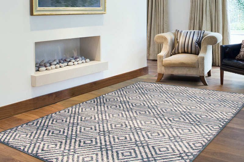 Electra Prol-Silver Area Rug - 3'11\" x 5'7\"