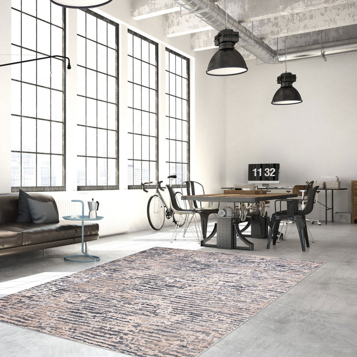 Dyani Taupe Rug 5'3\" X 7'3\" Area Rug