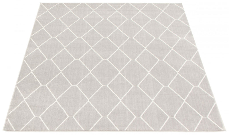 August Grey-White 5'3\" x 7'3\" Area Rug