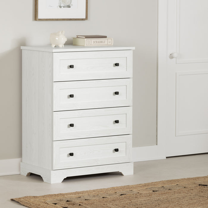 Hazen 4-Drawer Chest - White Pine