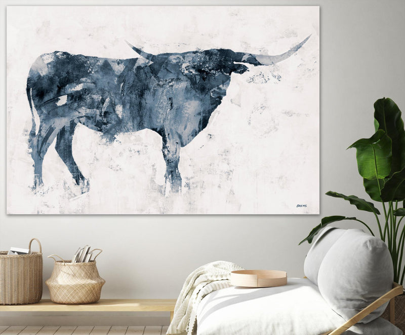 \"Longhorn V2\" Giant Art 72x48 Wall Art