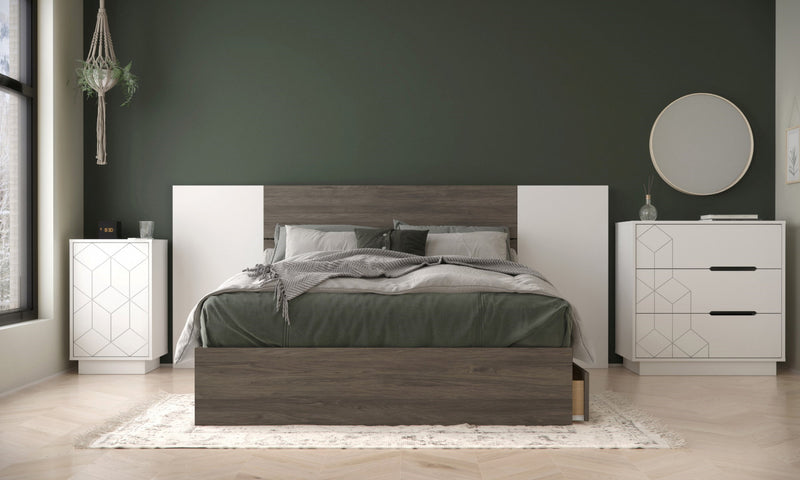 Nordika 3-Drawer Chest - White