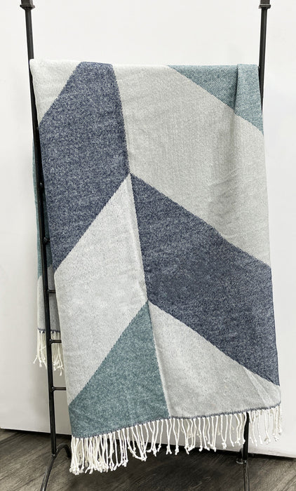 Swansea Multi-Colour Throw Blanket - 50x60