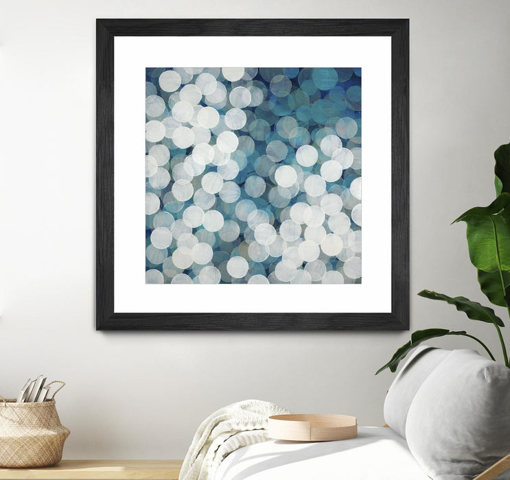 \"Head In The Clouds\" Matted and Framed Black 36x36 Wall Art
