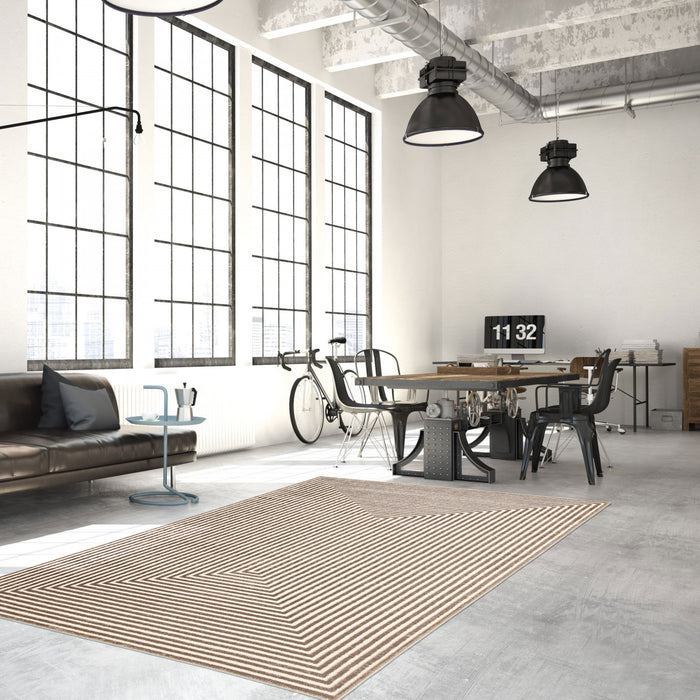 Kiah Taupe 3'11\" x 5'7\" Area Rug