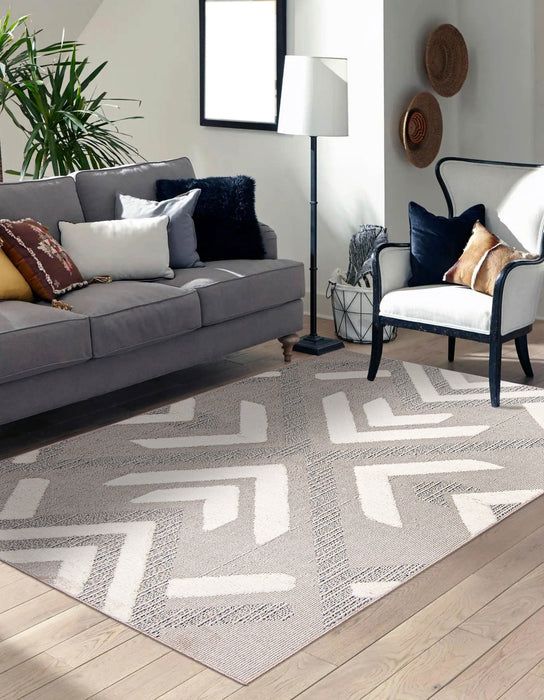 Tyisha Grey Area Rug - 8'0\" x 10'0\"