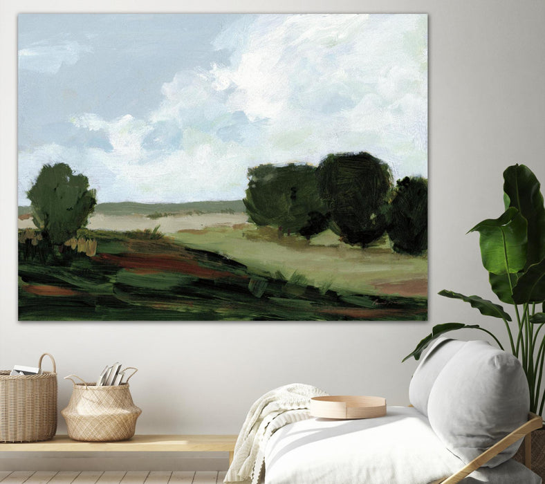 \"Green Grove\" Giant Art 72x54 Wall Art
