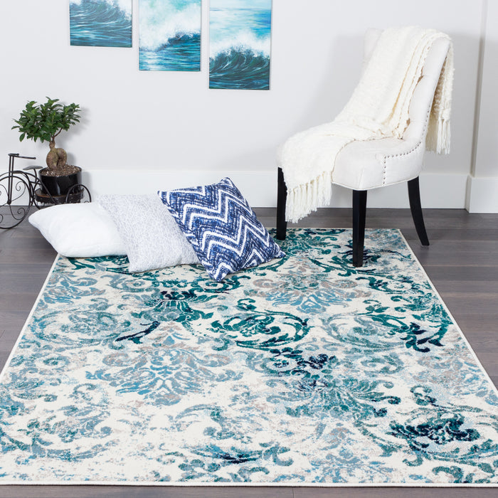 Sav Vin Flora 3x5 Area Rug