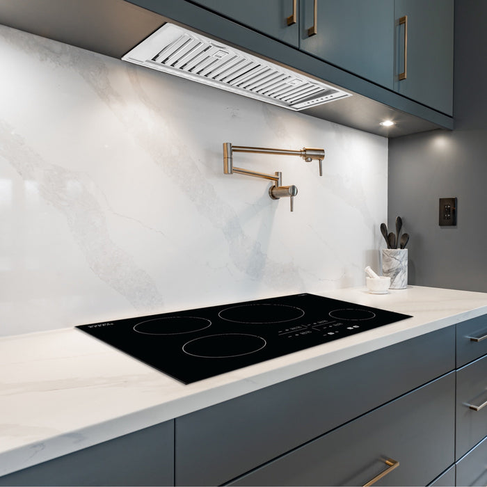 Ancona 30\" Euro Designer Series Ducted Insert Range Hood - AN-1341