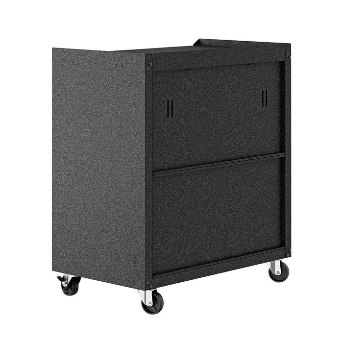 Fortress 31.5\" Mobile Garage Cabinet with Shelves