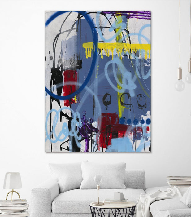 \"Live For The Applause Ii\" Giant Art 72x54 Wall Art