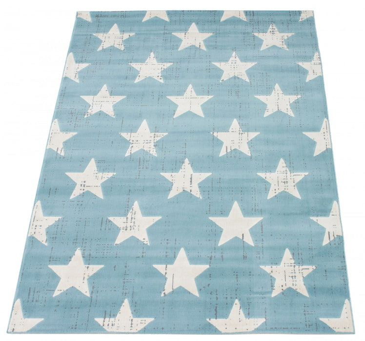 Ira Aqua 5'3\" x 7'7\" Area Rug